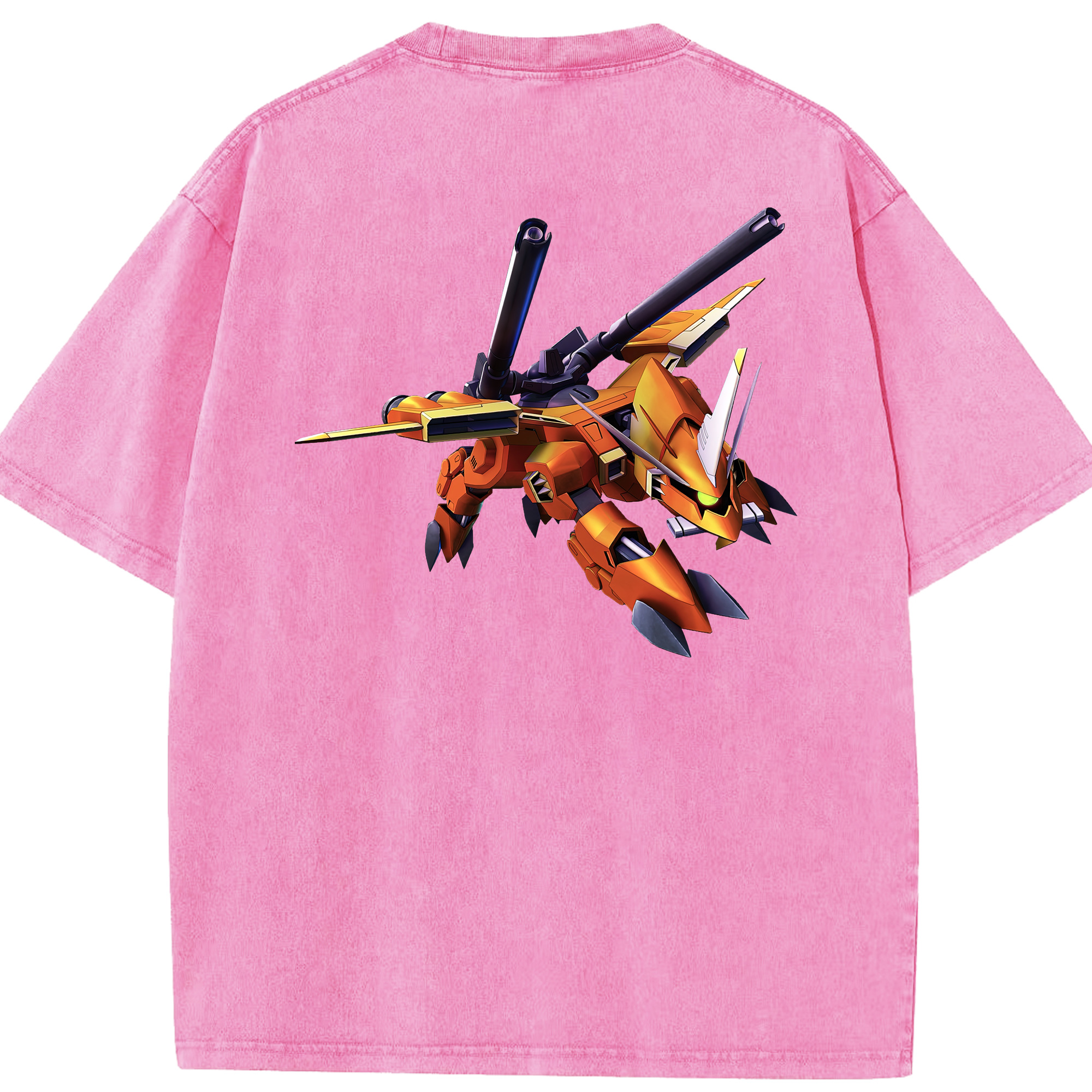 （画像用） 機動戦士ガンダム Mobile Suit Gundam 綿100% ヴィンテージ風 半袖Tシャツ（背面プリント）